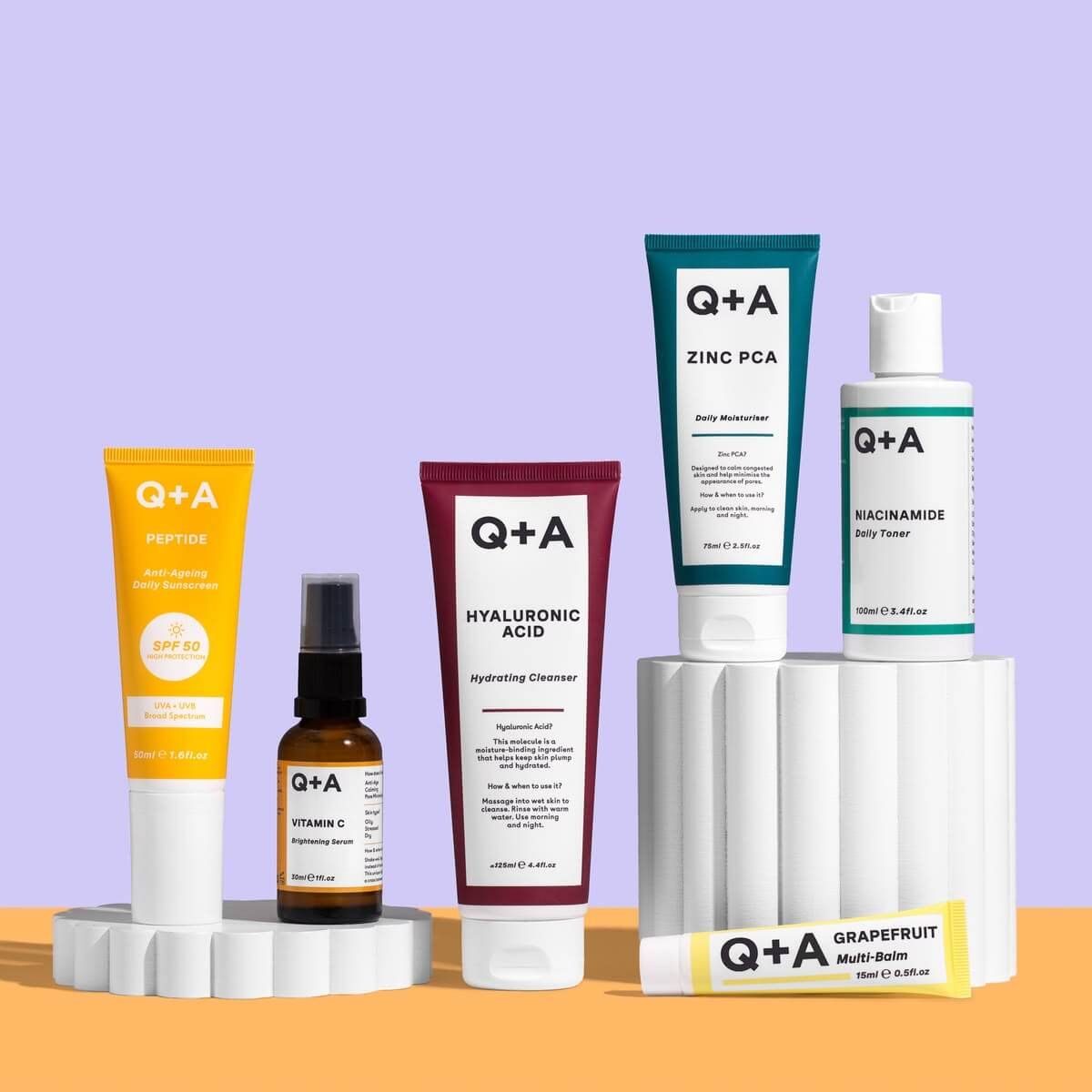 Q+A Skincare Range