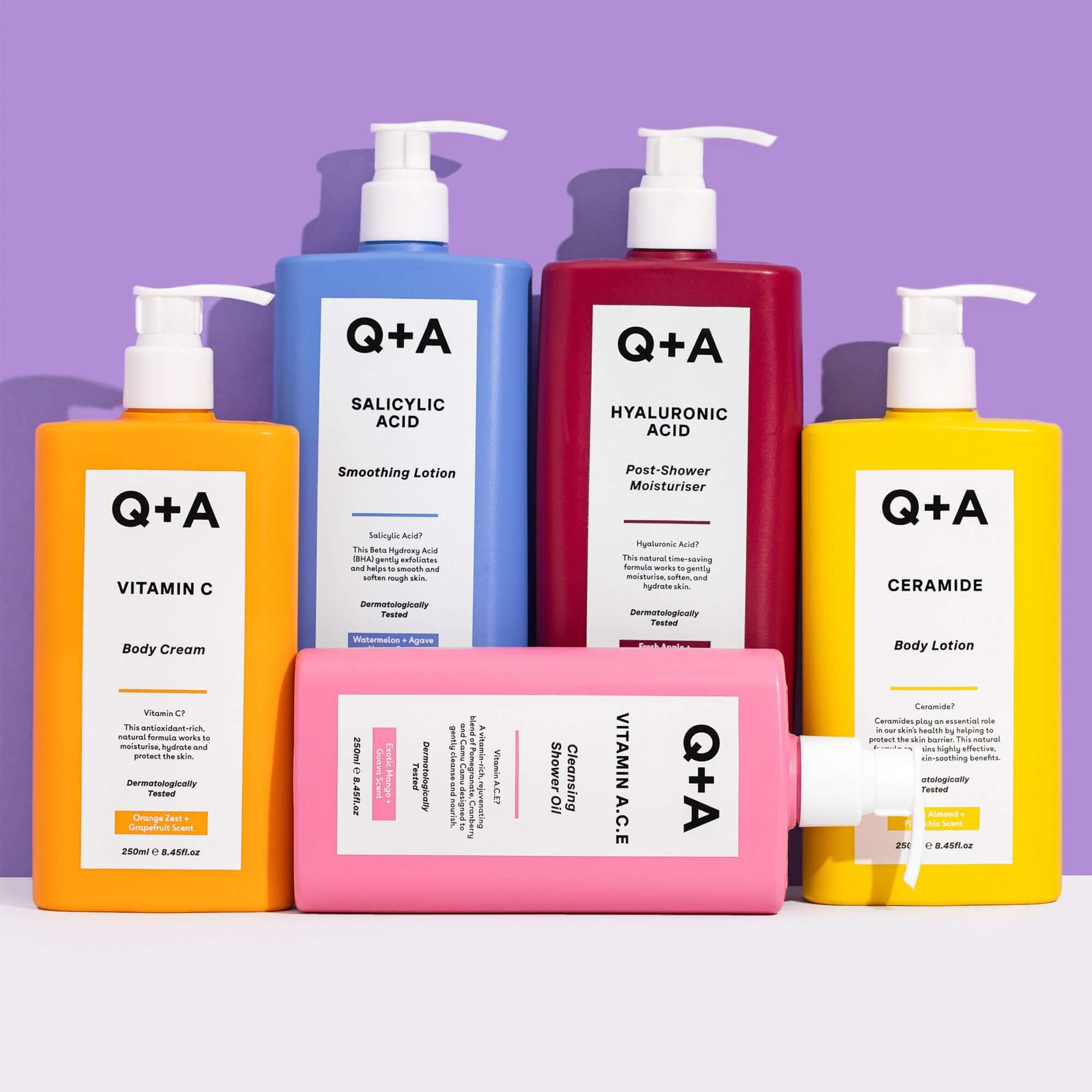 Q+A Skincare Range